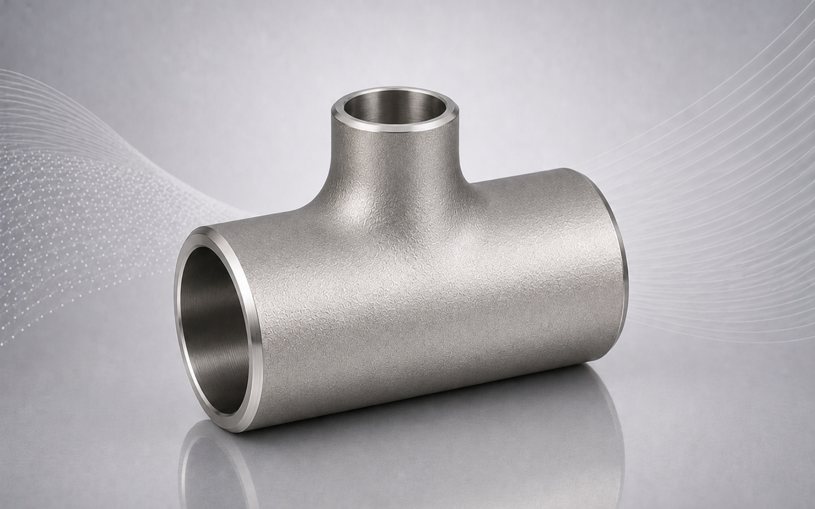 reducing tee pipe fitting